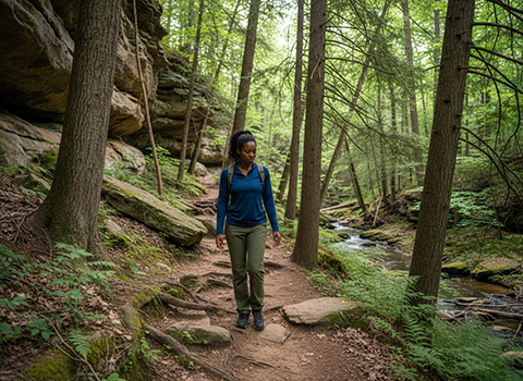 Shades State Park Trail